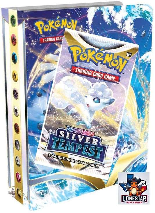 Silver Tempest Mini Portfolio/Booster Pack